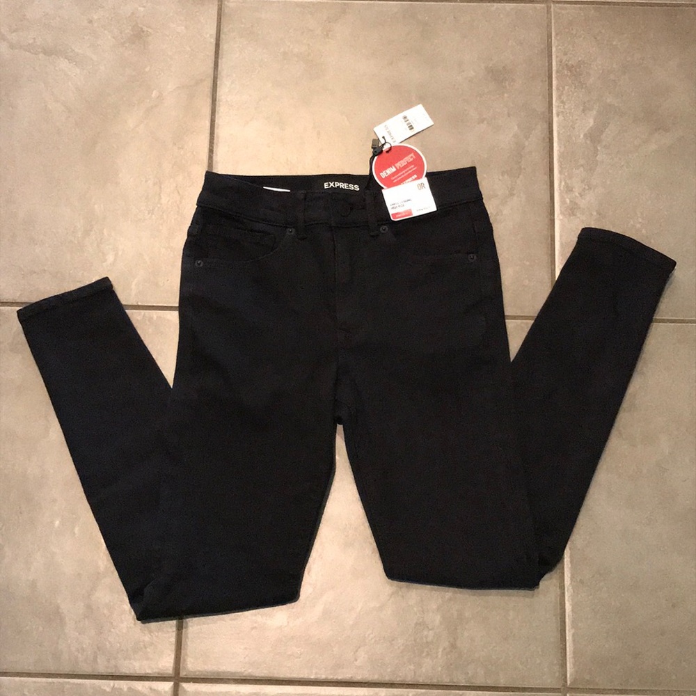 Express Ankle Legging High Rise Denim Perfect